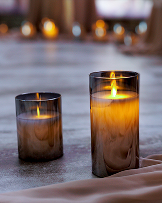 Flammeløse glasslys